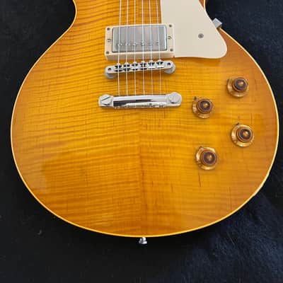 Gibson Custom Shop Historic Collection '58 Les Paul Standard Flame Top Reissue 1997 - 2002 - Butterscotch image 21