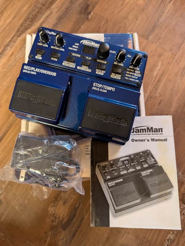 DigiTech JML JamMan Looper Guitar Effects Pedal With Original Box And PSU image 1