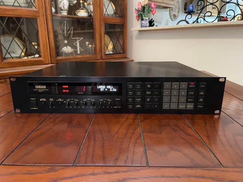 Yamaha REV 7 Digital Reverberator 1980s OLED DISPLAY UPGRADE - TESTED ✅💫 image 1