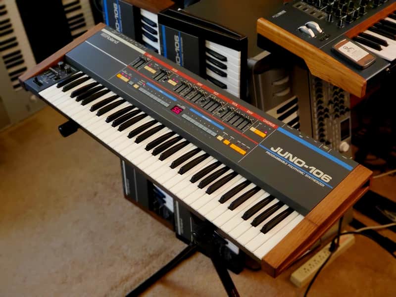 CERTIFIED!!! ROLAND JUNO 106 UPGRADED FULLY SERVICED AND IN AMAZING CONDITION! image 1