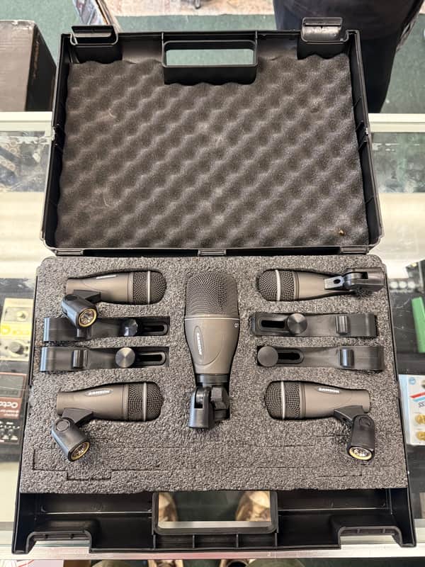 Samson DK707 7 Piece Drum Mic Set 2010s - Grey image 1