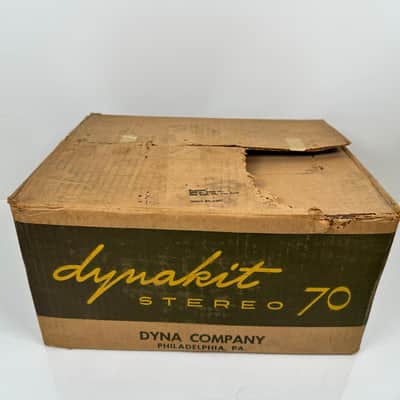 Original Dynaco Dynakit Stereo 70 (ST-70) Tube Amp