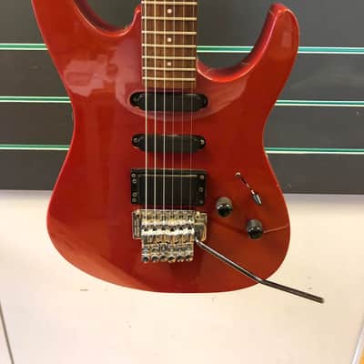 Aria Pro II SL-DX-3 Red Electric Guitar image 2