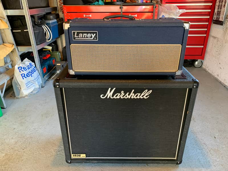Laney Lionheart L20H. 20-watt Class A Valve Amplifier With Marshall 1936 Cabinet image 1
