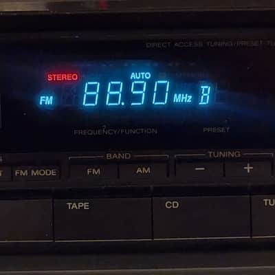Sony SONY Stereo Receiver STR-AV320 vintage audio video control center 90s - Black image 2