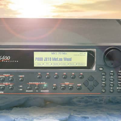 E-MU Systems E6400 Emulator Rackmount 64-Voice Sampler Workstation 1996 - Black