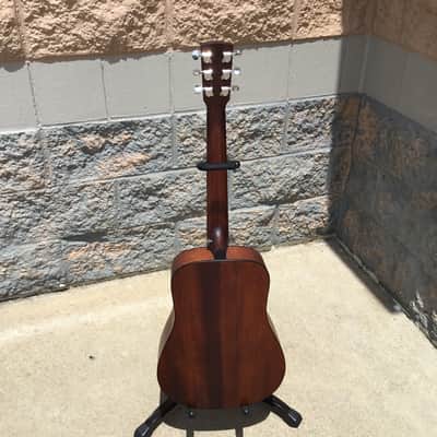 Cort AD Mini OP Standard Series 3/4-Size Spruce/Mahogany Open Pore Natural w/Bag image 5