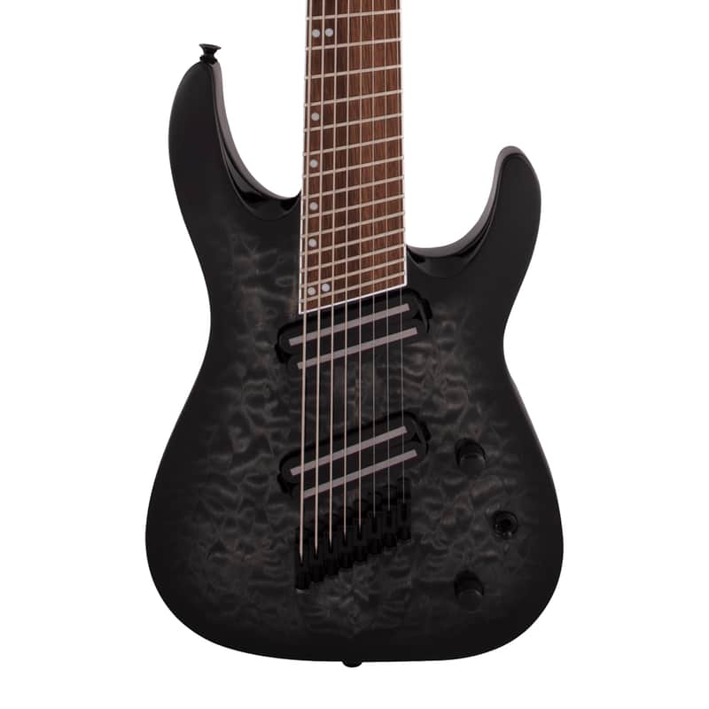 Used Jackson X Series Soloist Arch Top SLATX8Q MS - Trans Black Burst image 1