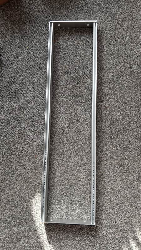 Eurorack Rails frame Mid 2010s - Aluminium image 1