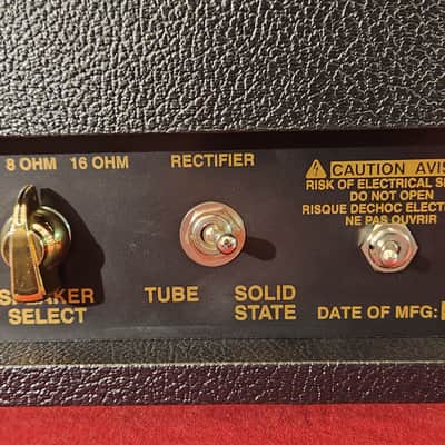 Dr. Z EMS 50-Watt Guitar Amp Head w/ Mojotone Head Shell & Custom Logo image 11