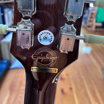 Epiphone Ej-160E 2016 Limited Edition Sunburst with Case image 4