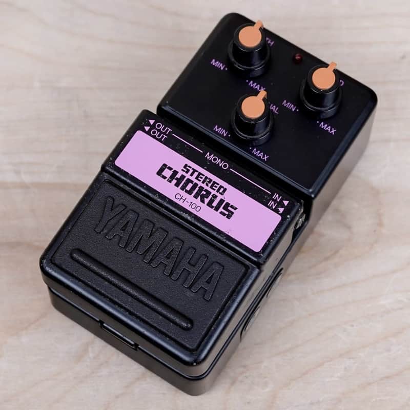 Yamaha CH-100 Stereo Chorus Pedal Vintage Made in Japan MIJ | Reverb
