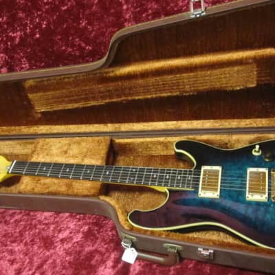 Ibanez RS1010SL Steve Lukather Roadstar II 1983 Aqua Blueburst image 3