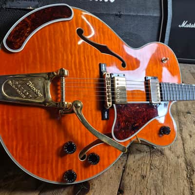 Gibson Chet Atkins Country Gentleman Sunrise Orange 2000 Thinline Semi-Hollow image 15