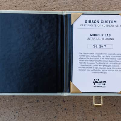Gibson 2021 Custom Shop Murphy Lab '58 Les Paul Standard Reissue- Ultra Light Aged R8 image 22