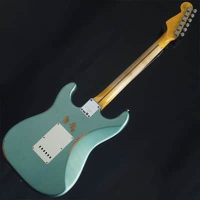 Fender Custom Shop [USED] 2021 Spring Event Limited Edition Re-Order 1957 Stratocaster (Fadad Sherwood Green Metallic) [SN.CZ566897] image 4