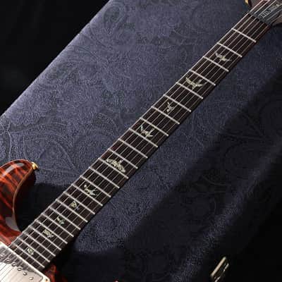 Paul Reed Smith (PRS) 2015 Wood Library P24 Trem Orange Tiger Pattern Regular Neck [15 221287] (05/07) image 10