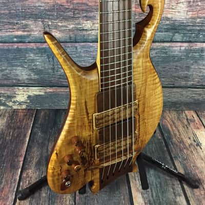Used Carl Thompson Bass - 2000 Custom Left Handed 6 String Electric Bass image 3