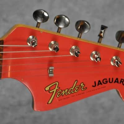 Fender Jaguar 1963 - Fiesta Red image 3
