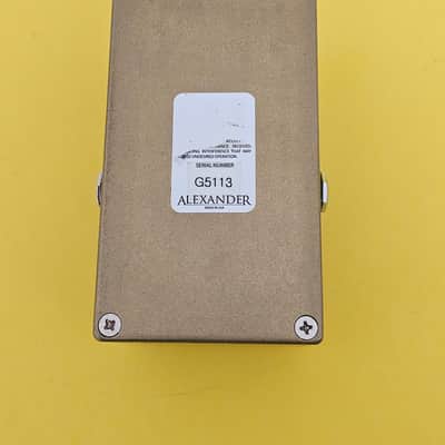 Alexander Pedals Golden Summer Reverb/Delay 2010s - Gold image 4