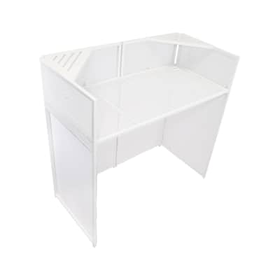 Rockville Rockbooth XL White Event Booth DJ Facade+Table+Bag+Scrims+Tablet Mount image 10