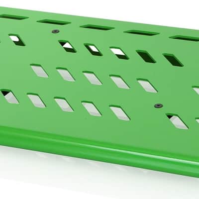Gator GPB-XBAK Aluminum Extra Large Pedalboard, 35" x 17" w/ Softcase, Screamer Green image 3