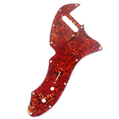 69 Telecaster Tele Thinline Re-Issue Style Guitar Pickguard ,4Ply Red Tortoise