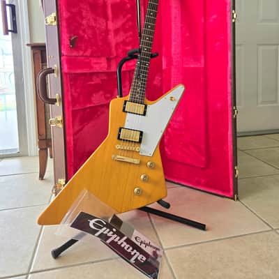 Epiphone 58 Korina Explorer Gibson Custom Shop 2023 - Natural image 9
