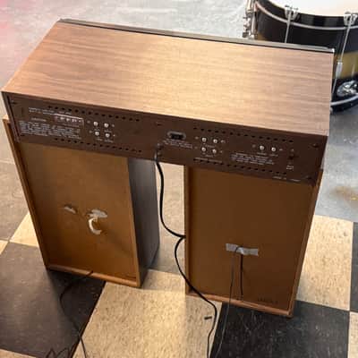 Sears Receiver/Amp/Eight Track player with original speakers 1970s image 4