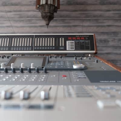 Tascam DM-3200 digital mixer DM-3200/MU-1000 Meter Bridge + IF-FW/DM FireWire Card Included image 10