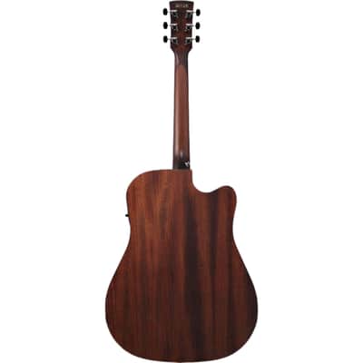 Ibanez AW54LCE OPN Left Handed Acoustic Electric Guitar. Open Pore Natural image 4