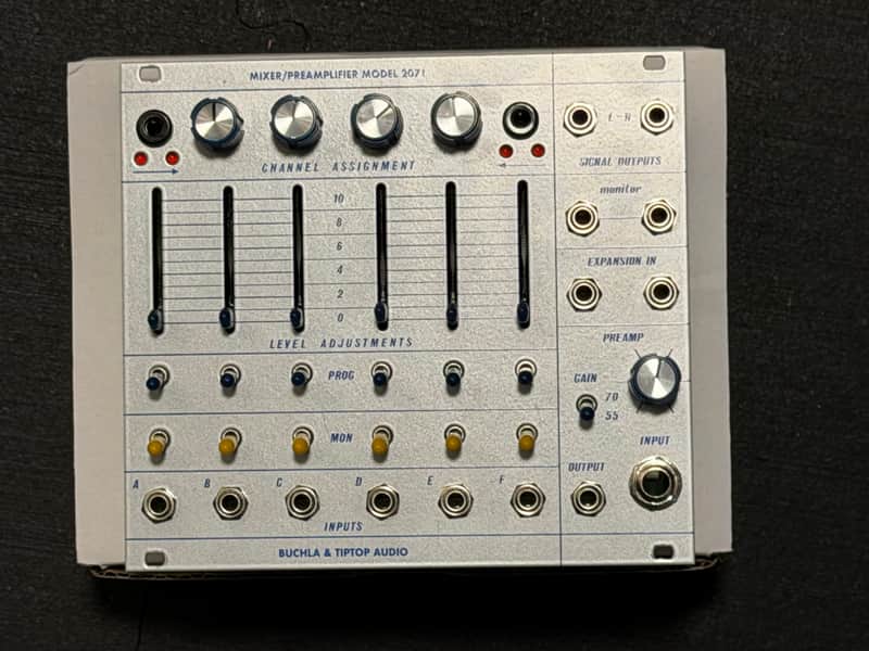 Tiptop Audio Tiptop Buchla 207t Mixer + Preamplifier