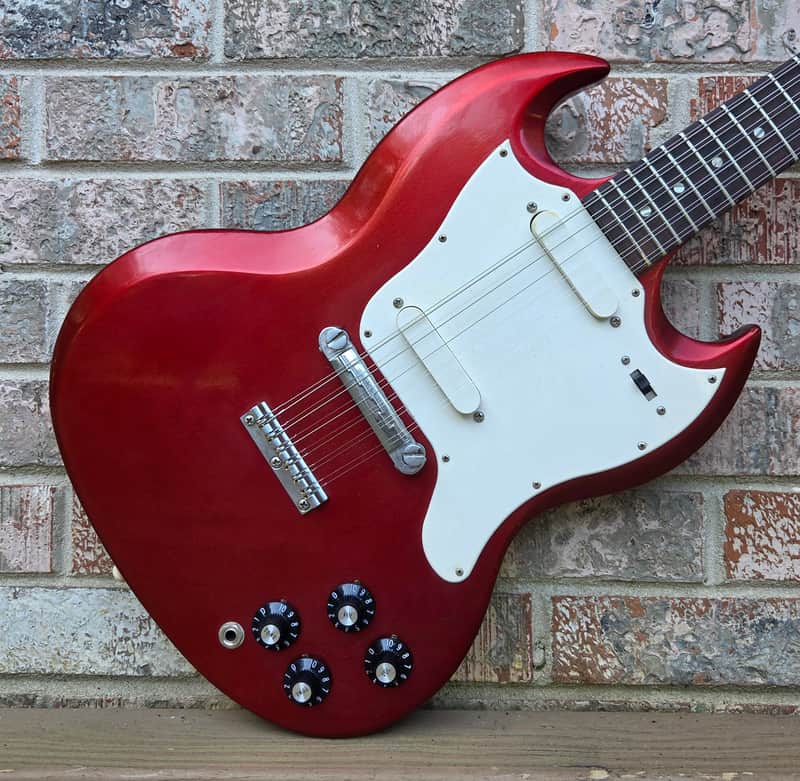 Vintage 1967 Gibson Melody Maker (SG) XII 12-String Electric Guitar w/ Hardshell Case! image 1