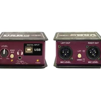 Radial USB-Pro Stereo USB Laptop DI 24-Bit Digital Audio Converter PROAUDIOSTAR image 2