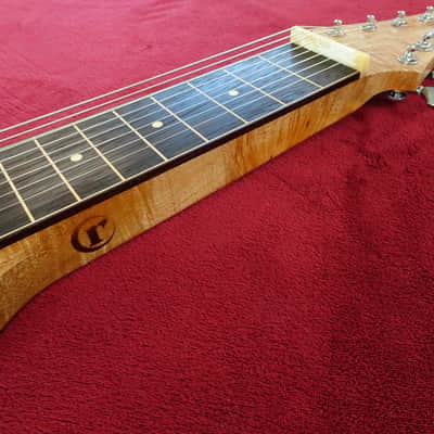 Rukavina 8 String Ripple Lap Steel -- 24" Burled Maple image 17