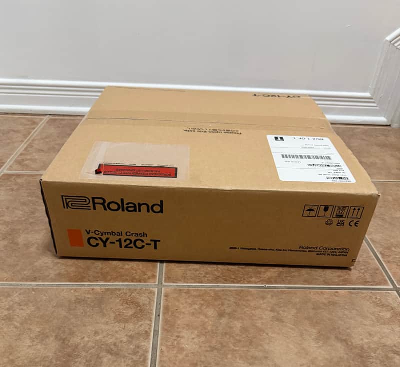 Roland CY-12C-T 12" New in Sealed Box Ride Crash Cymbal Pad 2 of 2 // vdrums CY12 CY12C CY12CT image 1
