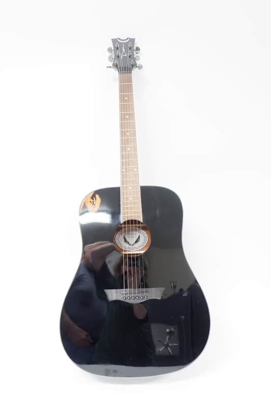 Dean AX-D-MAH-CBK Mahogany Dreadnought 2010s - Classic Black image 1