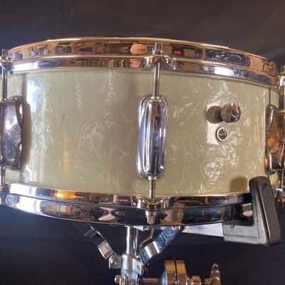 Slingerland – 5x14" Artist Model (Radio King) 3-Ply 8-Lug Snare Drum 1963–1968 – Marine Pearl. Gene Krupa?!? image 12