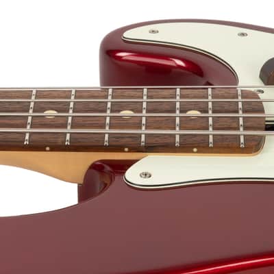 Used Lakland Skyline Series 44-64 Bob Glaub Bass Candy Apple Red 2002 image 6