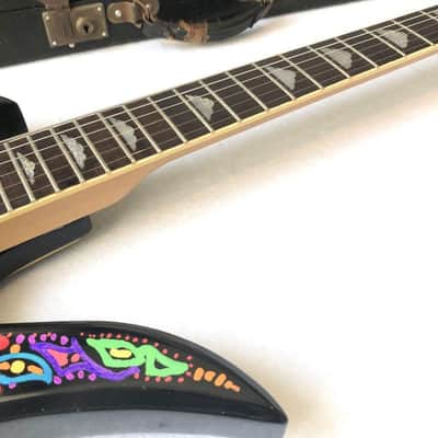 SALES*Fernandes MG Electric Guitar(松本秀人モデル)Hide Matsumoto Collection X-Japan Black and Hand-painted image 7