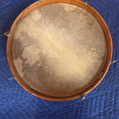 4" x 16" Leedy / 1920s Walberg & Auge rod-claw wood-hoop snare / W&A image 3