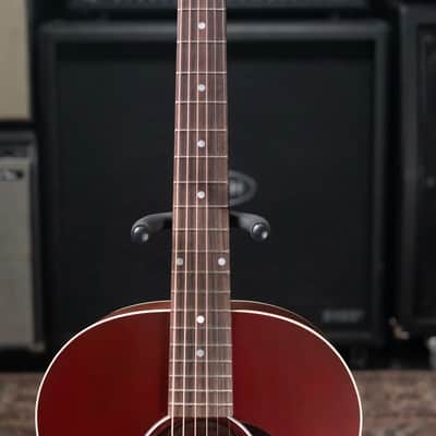Gibson J-45 Special Acoustic/Electric Guitar - Satin Wine Red with Gig Bag image 5