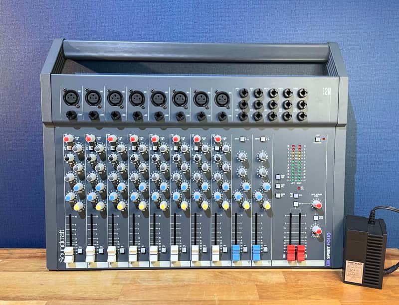 Excellent] Soundcraft Spirit Folio 12.2 Classic Mixer | Reverb Sweden