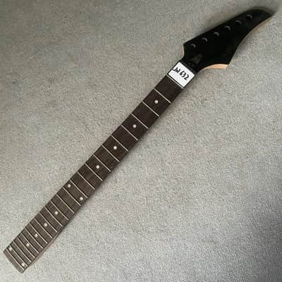 Black Maple Electric Guitar Neck, Rosewood Fingerboard 24 Frets image 1