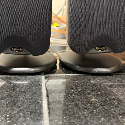 Klipsch Quintet III Satellite Speakers QSL5BL w/ Swivel Mount; Tested SEE VIDEO image 6