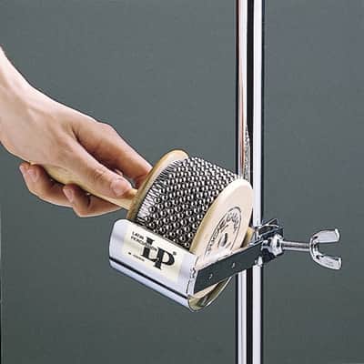 Latin Percussion LP325 Afuche/Cabasa Holder with Mount Chrome image 2