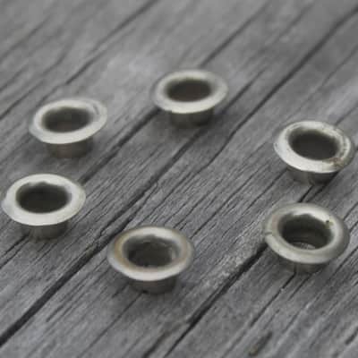 Vintage 1950's Gibson Kluson Deluxe Single Line Strip Tuners Ferrules ES SG 1960's image 2