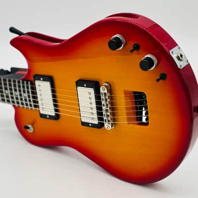 Ciari Travel Guitars Ascender Custom Classic Cherry Burst Gloss with Free Backpack! image 2