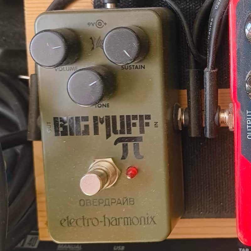 Electro-Harmonix Green Russian Big Muff Pi Reissue 2017 - Present - Green image 1