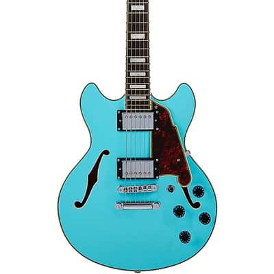 D'Angelico Premier Mini DC, Sky Blue Sky Blue image 18